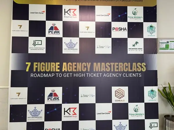 7-Figure Agency Masterclass Lahore: Transformative Event