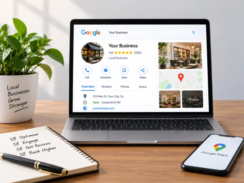 How to Optimize a Google Business Profile for Better Local Rankings
